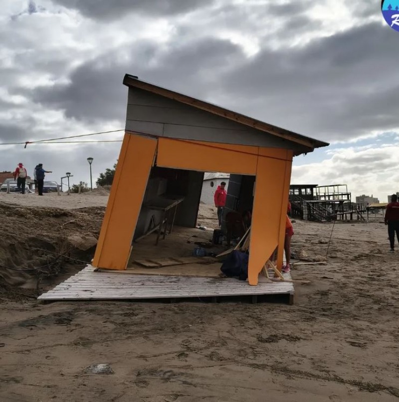 Una sorpresiva marejada impact� en Claromec�